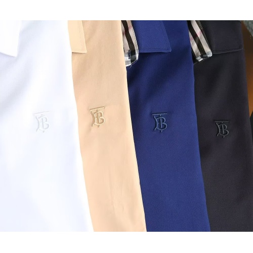 Replica Burberry Shirts Long Sleeved For Men #1192275 $40.00 USD for Wholesale