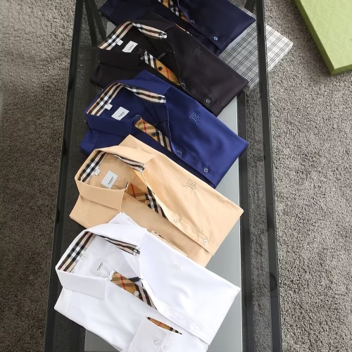 Replica Burberry Shirts Long Sleeved For Men #1192276 $40.00 USD for Wholesale