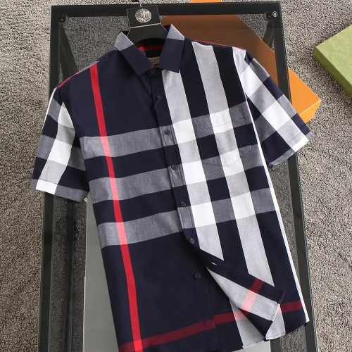 Burberry Shirts Short Sleeved For Men #1192281