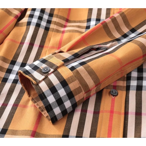 Replica Burberry Shirts Long Sleeved For Women #1192294 $36.00 USD for Wholesale