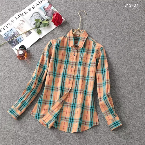 Burberry Shirts Long Sleeved For Women #1192299, $38.00 USD, [ITEM#1192299], Burberry Shirts