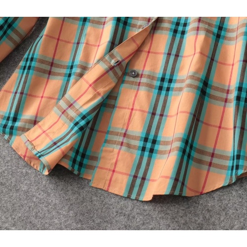 Replica Burberry Shirts Long Sleeved For Women #1192299 $38.00 USD for Wholesale