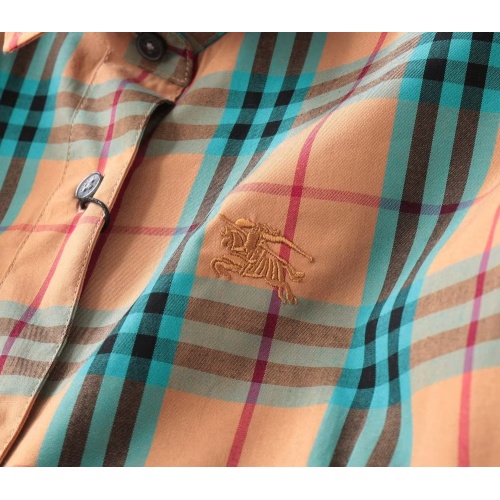 Replica Burberry Shirts Long Sleeved For Women #1192299 $38.00 USD for Wholesale