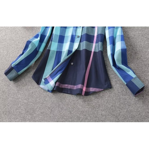 Replica Burberry Shirts Long Sleeved For Women #1192314 $38.00 USD for Wholesale