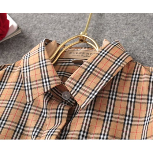 Replica Burberry Shirts Long Sleeved For Women #1192319 $38.00 USD for Wholesale