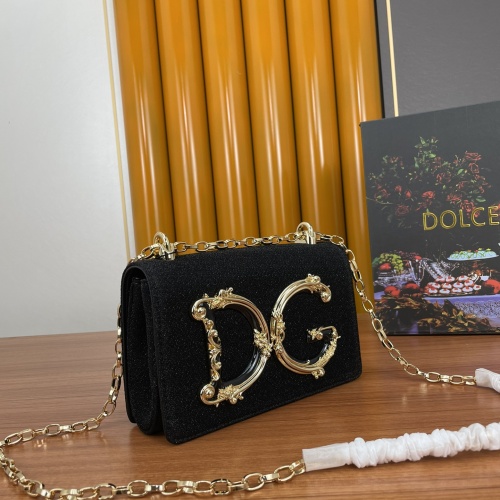 Replica Dolce & Gabbana D&G AAA Quality Messenger Bags For Women #1192750 $158.00 USD for Wholesale