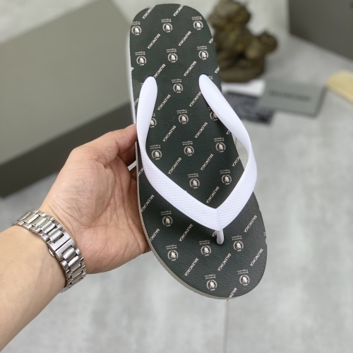 Replica Balenciaga Slippers For Men #1195094 $45.00 USD for Wholesale