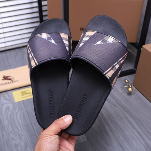 Replica Burberry Slippers For Men #1195429 $42.00 USD for Wholesale