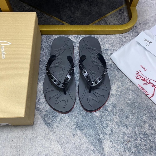 Christian Louboutin CL Slippers For Men #1195456, $42.00 USD, [ITEM#1195456], Christian Louboutin CL Slippers