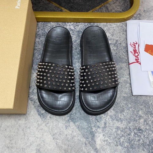 Christian Louboutin CL Slippers For Men #1195458, $64.00 USD, [ITEM#1195458], Christian Louboutin CL Slippers