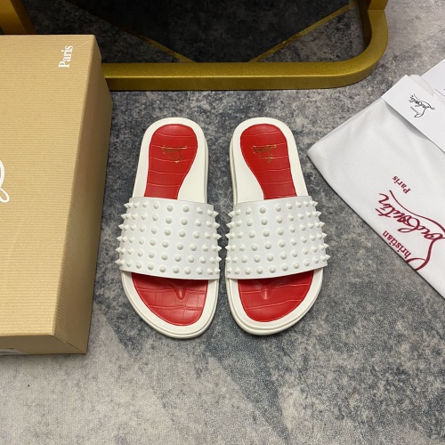 Christian Louboutin CL Slippers For Men #1195460, $56.00 USD, [ITEM#1195460], Christian Louboutin CL Slippers