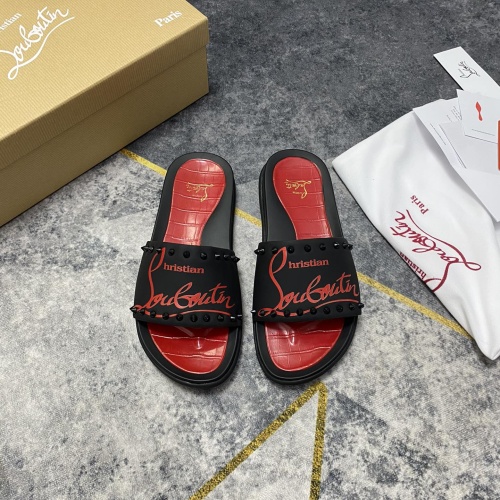 Christian Louboutin CL Slippers For Men #1195462