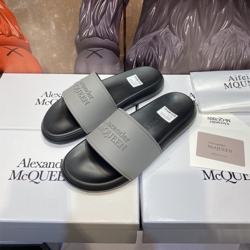 Alexander McQueen Slippers For Men #1195651, $45.00 USD, [ITEM#1195651], Alexander McQueen Slippers