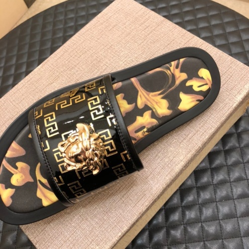 Replica Versace Slippers For Men #1196053 $48.00 USD for Wholesale