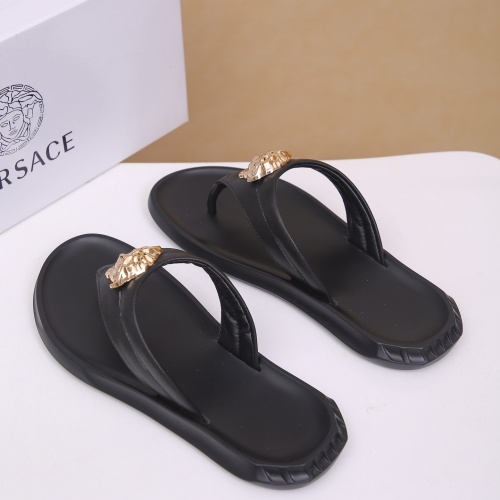 Replica Versace Slippers For Men #1196107 $42.00 USD for Wholesale