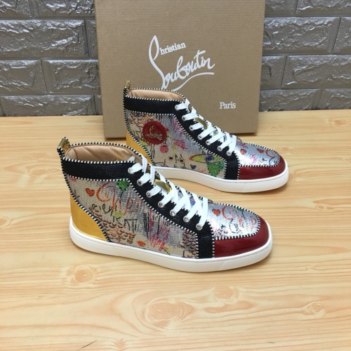 Christian Louboutin High Top Shoes For Men #1196125