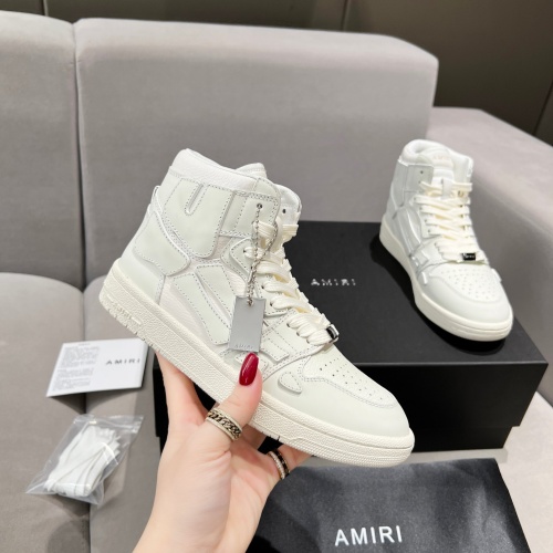 Replica Amiri High Tops Shoes For Men #1196148 $108.00 USD for Wholesale