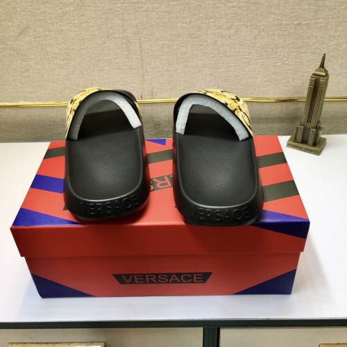 Replica Versace Slippers For Men #1196557 $45.00 USD for Wholesale