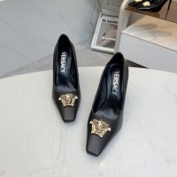 $80.00 USD Versace High-Heeled Shoes For Women #1185978