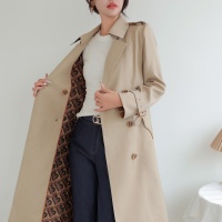 $160.00 USD Burberry Trench Coat Long Sleeved For Women #1187717