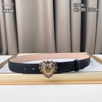 $60.00 USD Dolce & Gabbana D&G AAA Quality Belts For Women #1189471