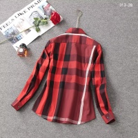 $38.00 USD Burberry Shirts Long Sleeved For Women #1192311