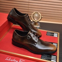 $98.00 USD Salvatore Ferragamo Leather Shoes For Men #1196415