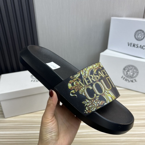 Replica Versace Slippers For Men #1196599 $45.00 USD for Wholesale