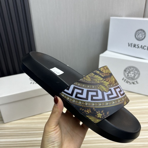 Replica Versace Slippers For Men #1196600 $45.00 USD for Wholesale