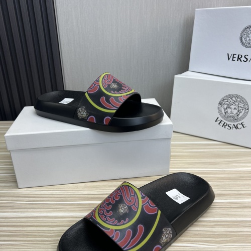 Replica Versace Slippers For Men #1196602 $45.00 USD for Wholesale