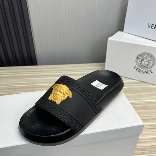 Replica Versace Slippers For Men #1196609 $45.00 USD for Wholesale