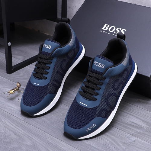 Replica Boss Casual Shoes For Men #1196695 $80.00 USD for Wholesale