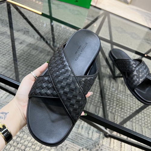 Replica Bottega Veneta BV Slippers For Men #1196729 $52.00 USD for Wholesale