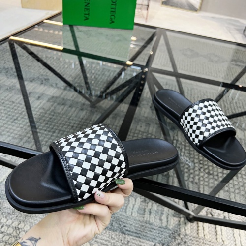 Replica Bottega Veneta BV Slippers For Men #1196732 $52.00 USD for Wholesale