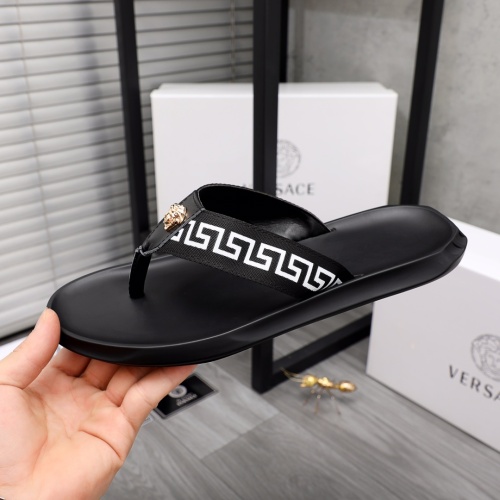 Replica Versace Slippers For Men #1196788 $42.00 USD for Wholesale