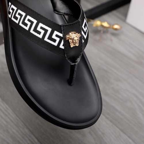 Replica Versace Slippers For Men #1196788 $42.00 USD for Wholesale