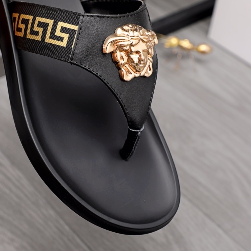 Replica Versace Slippers For Men #1196794 $42.00 USD for Wholesale