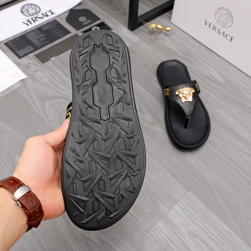 Replica Versace Slippers For Men #1196794 $42.00 USD for Wholesale