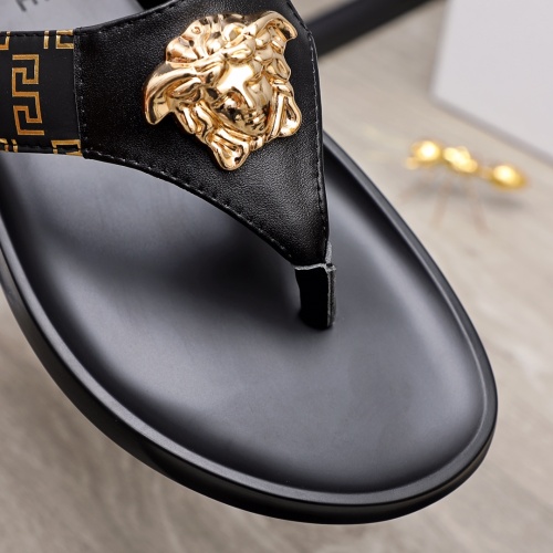 Replica Versace Slippers For Men #1196797 $42.00 USD for Wholesale