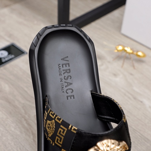 Replica Versace Slippers For Men #1196797 $42.00 USD for Wholesale