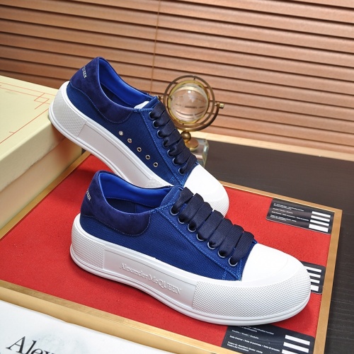 Replica Alexander McQueen Casual Shoes For Men #1197332 $80.00 USD for Wholesale