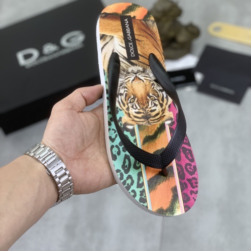 Replica Dolce & Gabbana D&G Slippers For Men #1197353 $45.00 USD for Wholesale