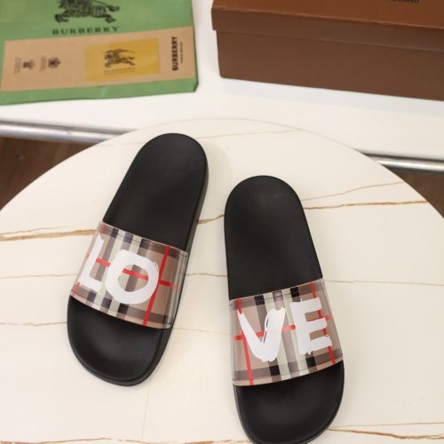 Replica Burberry Slippers For Women #1197576 $48.00 USD for Wholesale