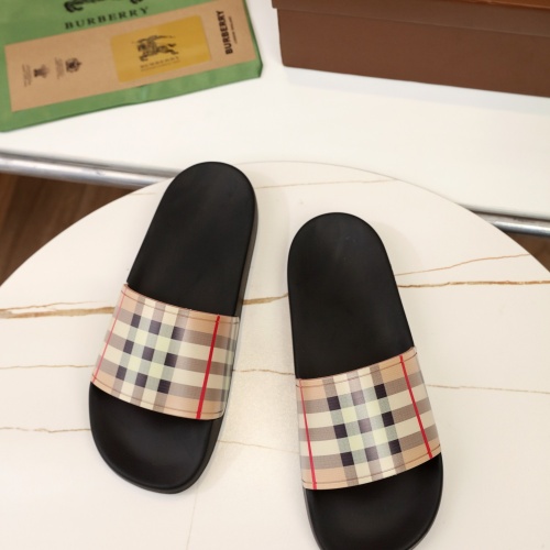 Replica Burberry Slippers For Men #1197584 $48.00 USD for Wholesale