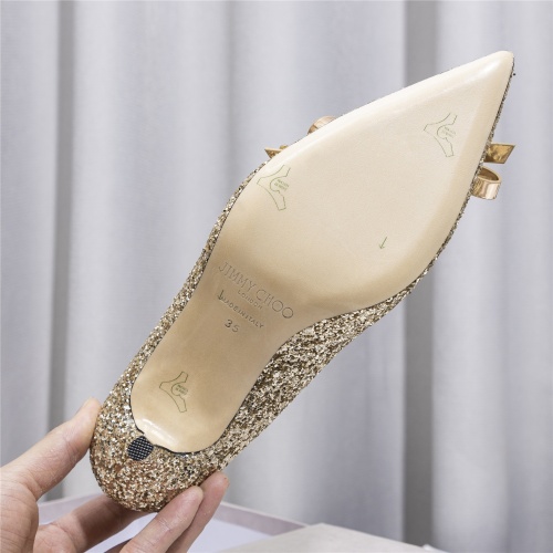 Replica Jimmy Choo High-Heeled Shoes For Women #1197750 $96.00 USD for Wholesale