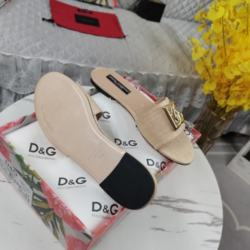 Replica Dolce & Gabbana D&G Slippers For Women #1198069 $115.00 USD for Wholesale