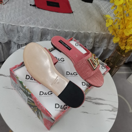 Replica Dolce & Gabbana D&G Slippers For Women #1198071 $115.00 USD for Wholesale