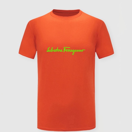 Salvatore Ferragamo T-Shirts Short Sleeved For Men #1198464, $25.00 USD, [ITEM#1198464], Salvatore Ferragamo T-Shirts