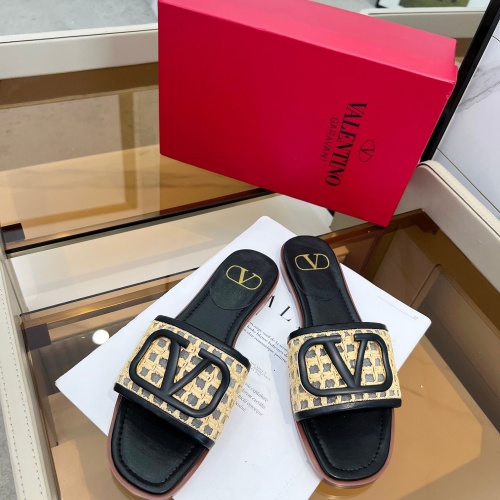 Replica Valentino Slippers For Women #1198488 $85.00 USD for Wholesale