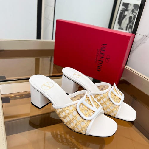 Replica Valentino Slippers For Women #1198490 $88.00 USD for Wholesale